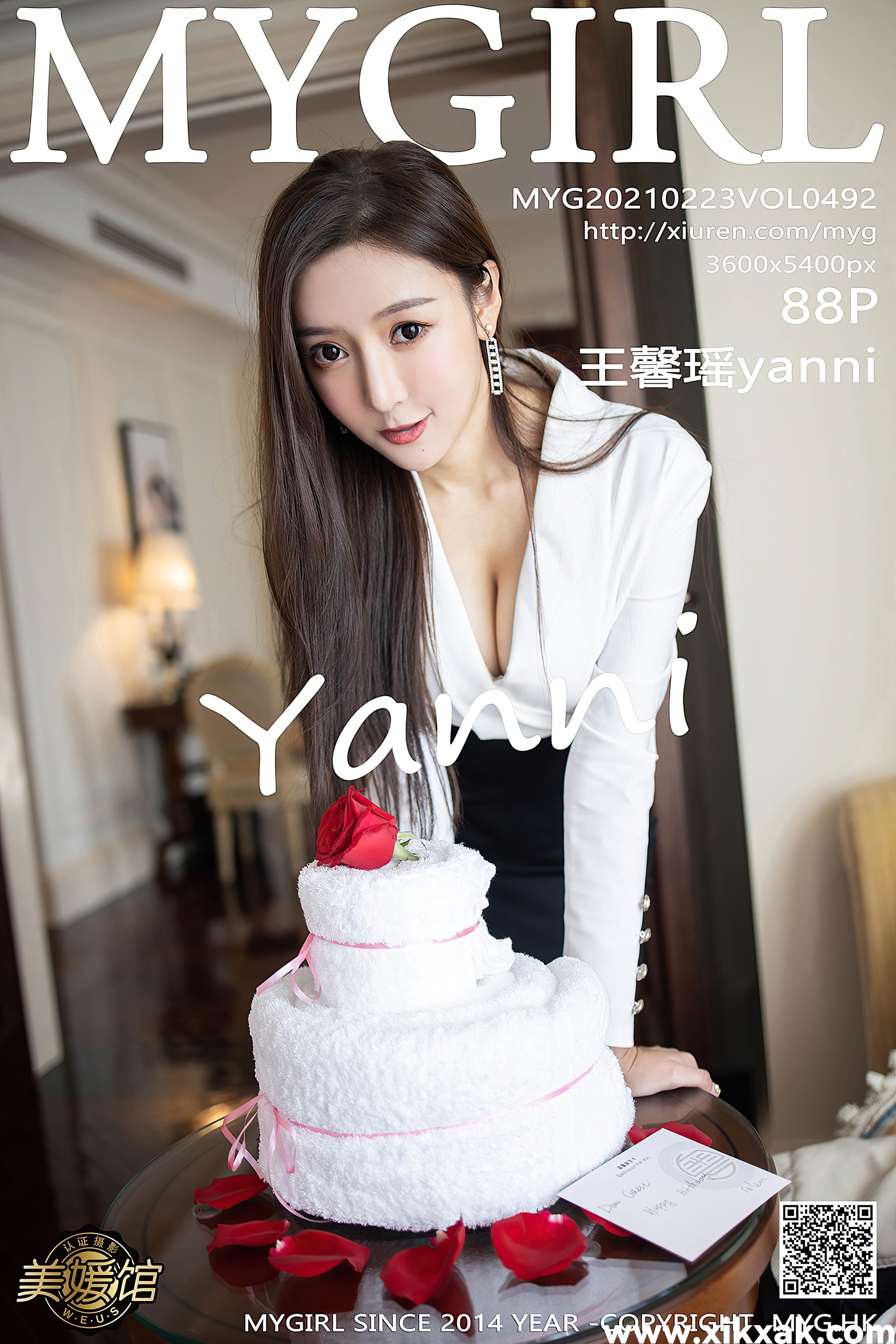 [MyGirl美媛馆] 2021.02.23 VOL.492 王馨瑶yanni[88P]